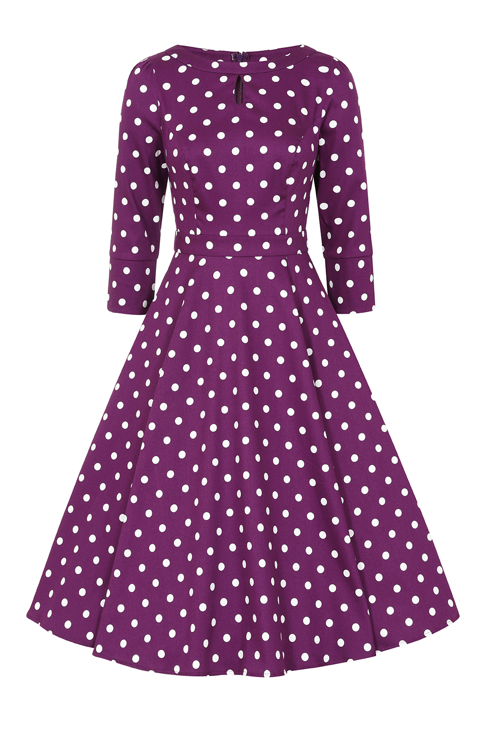 Madalyn Polka Dot Swing Dress